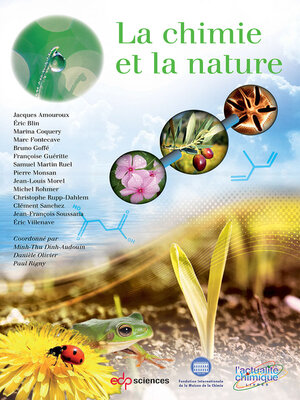 cover image of La chimie et la nature